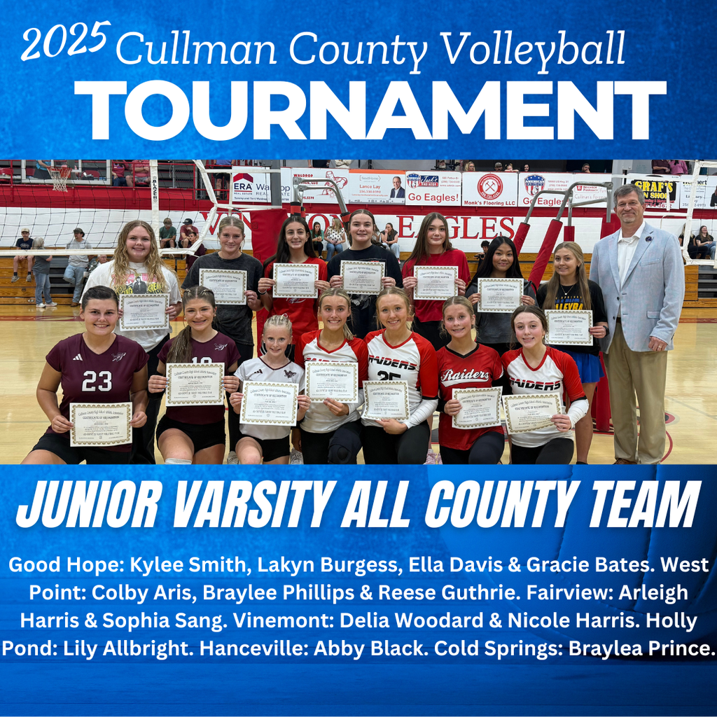 JV All County Team