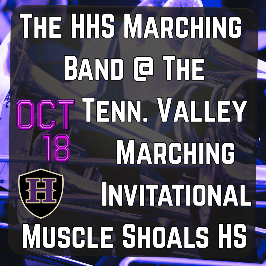 HHS Band October 18 2025 at Muscle Shoals 