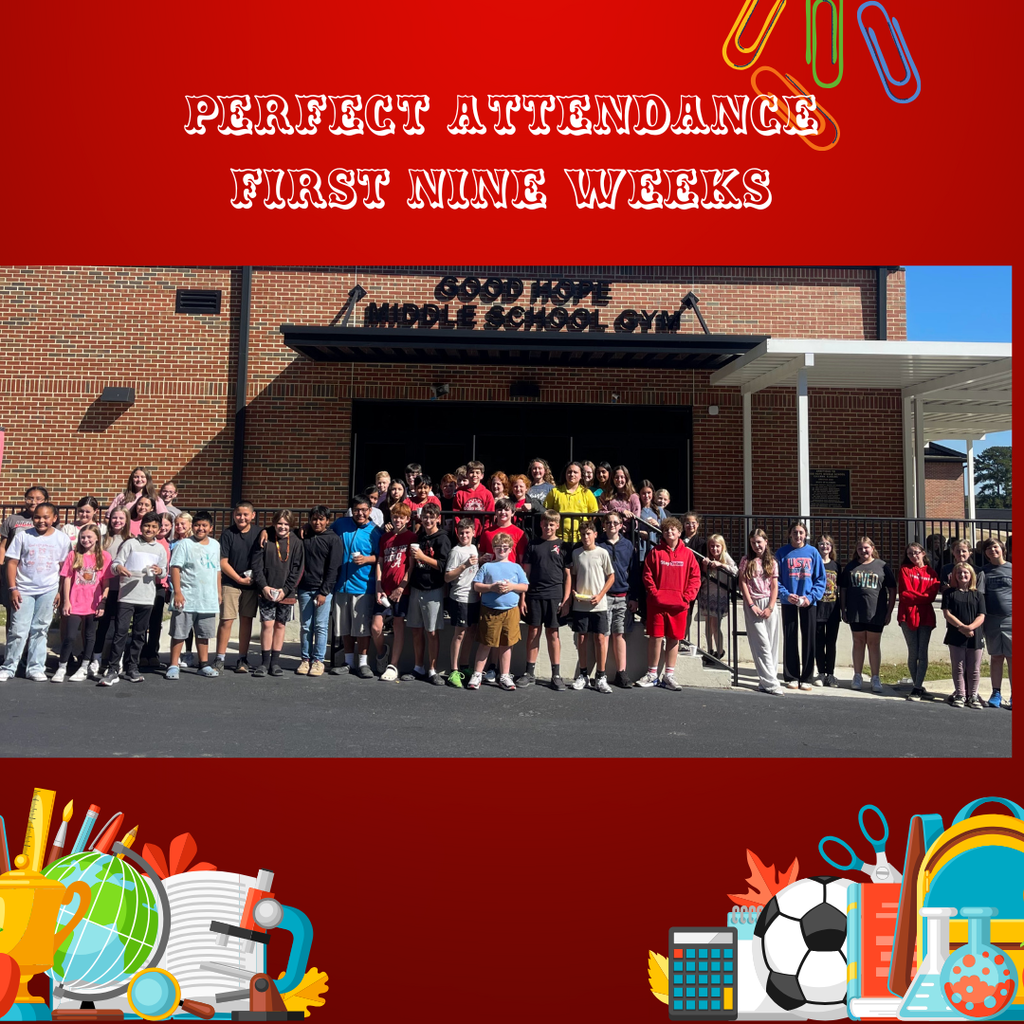 First Nine Weeks Perfect Attendance