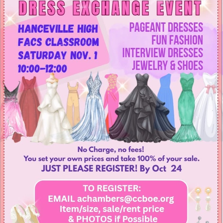 do you have a dress to sell? Bring it are you looking for a dress? Come shop check that out this event this Saturday. https://www.facebook.com/share/16C3nHfdPr/?mibextid=wwXIfr