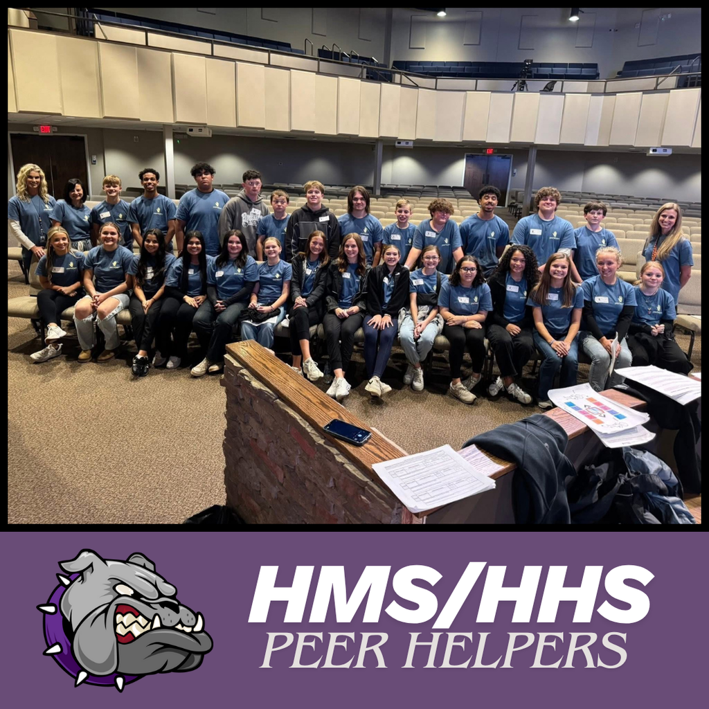 peer helpers from Hanceville High School and Middle School attended a training session focused on connecting, listening, understanding, coping, and seeking adult intervention for their peers. Peer helpers are students selected for demonstrating kindness, leadership, and strong character. During the training, students also had the opportunity to meet peer helpers from across the district and participate in team-building activities.
