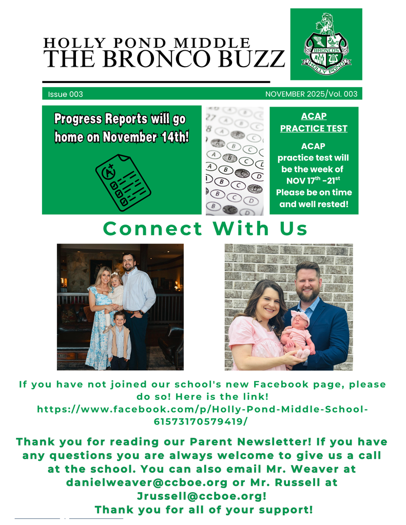 Bronco Buzz Newsletter
