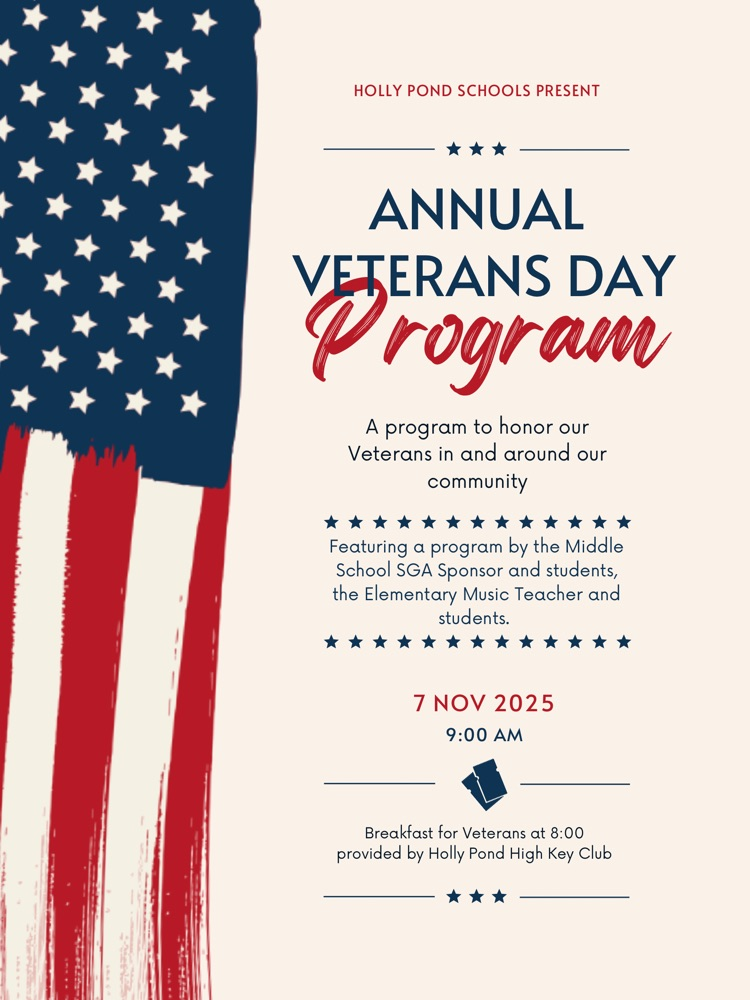 Veterans Day program @9