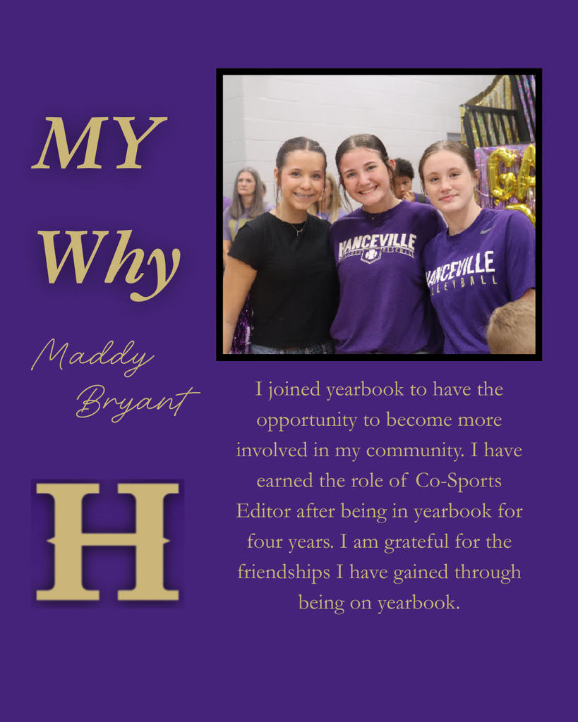Hanceville High School My Why