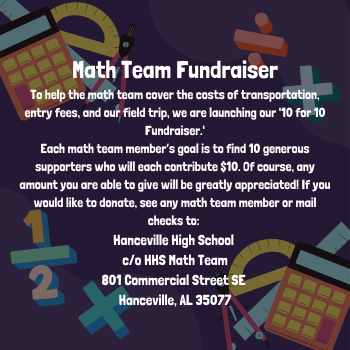 Math Team Fundraiser