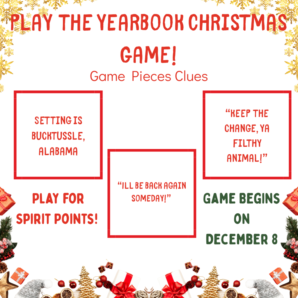 Play the Yearbook Christmas Game!