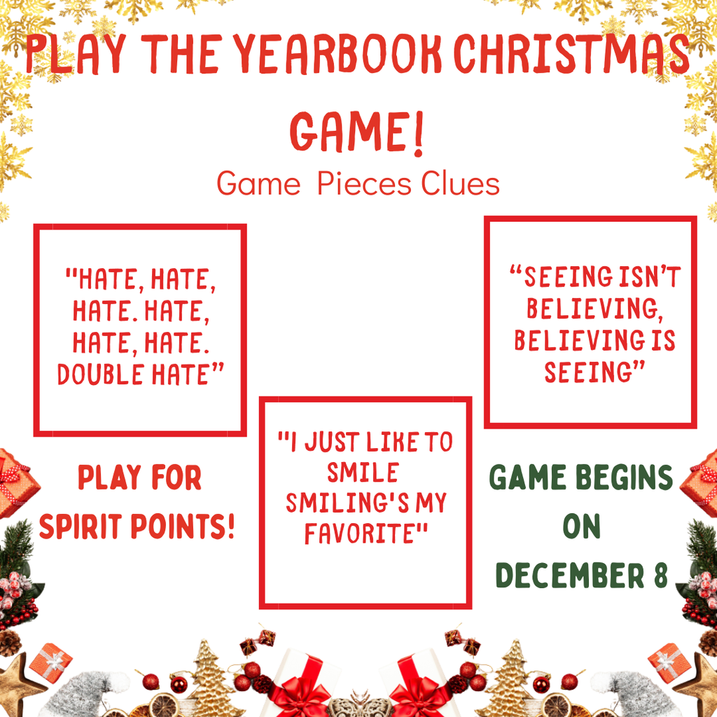 Play the Yearbook Christmas Game!
