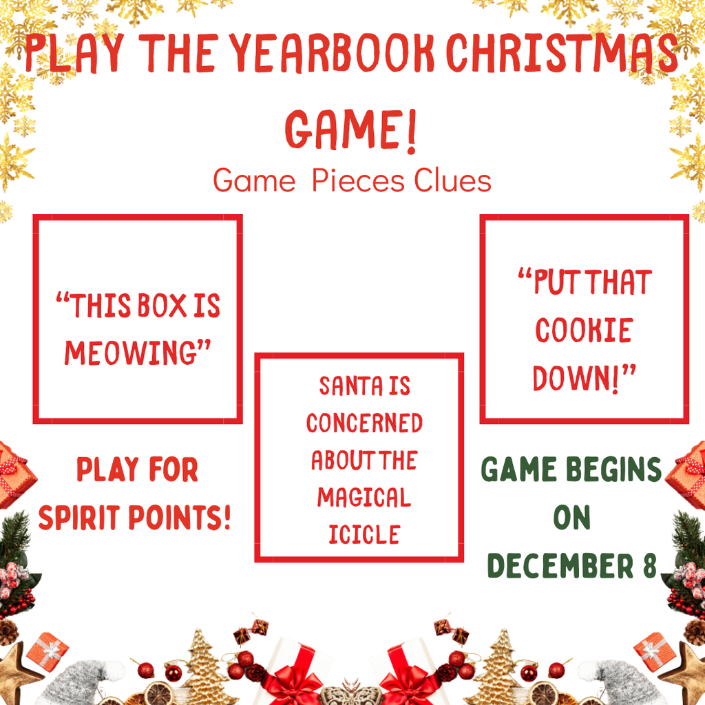 Play the Yearbook Christmas Game!