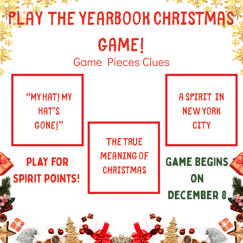 Play the Yearbook Christmas Game!