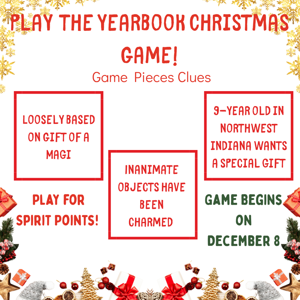 Play the Yearbook Christmas Game!