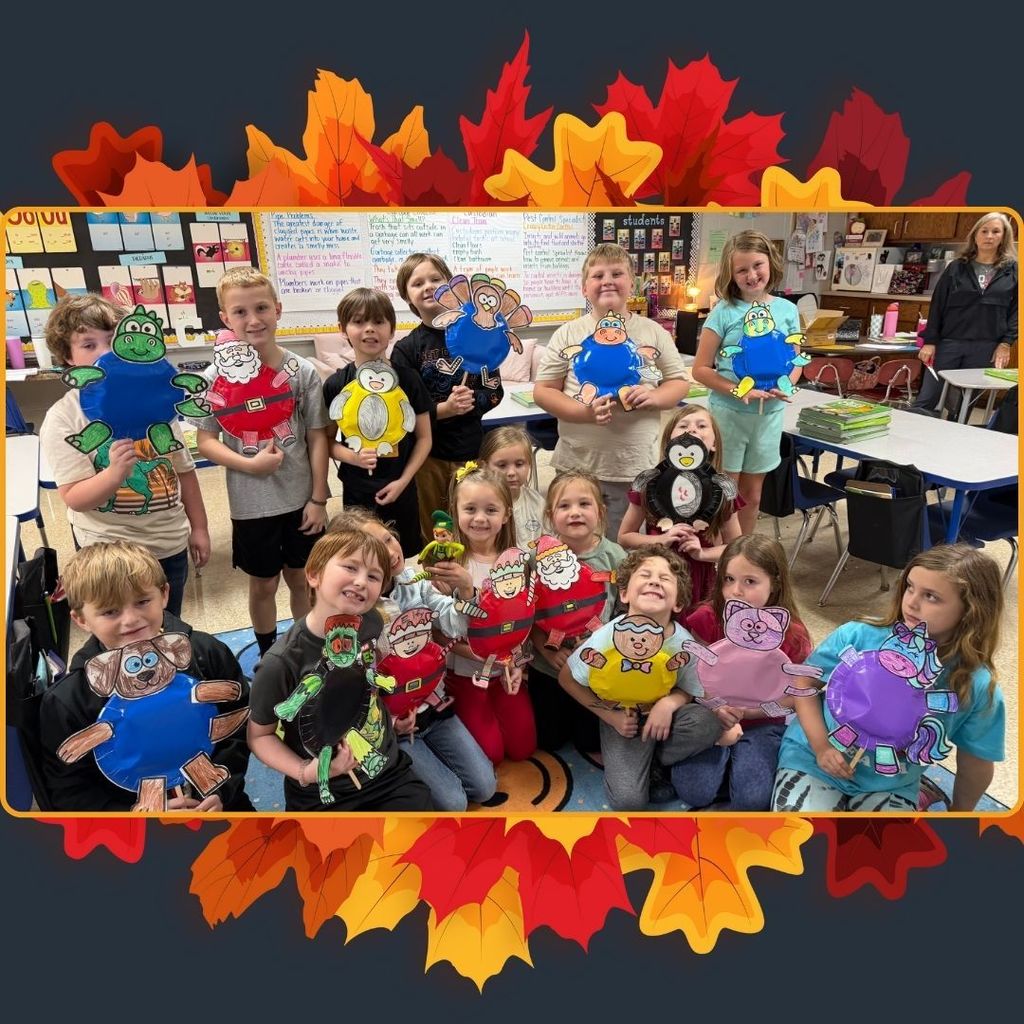 2nd Grade Thanksgiving parade