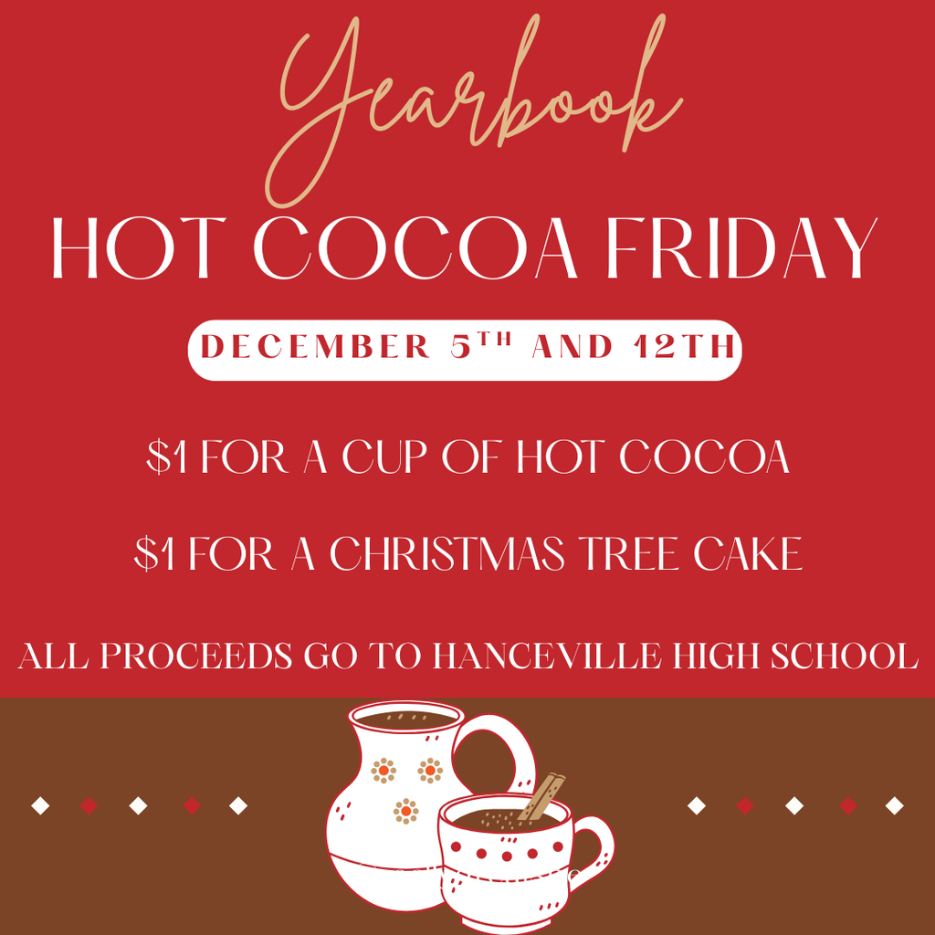 Yearbook Hot Cocoa Friday 