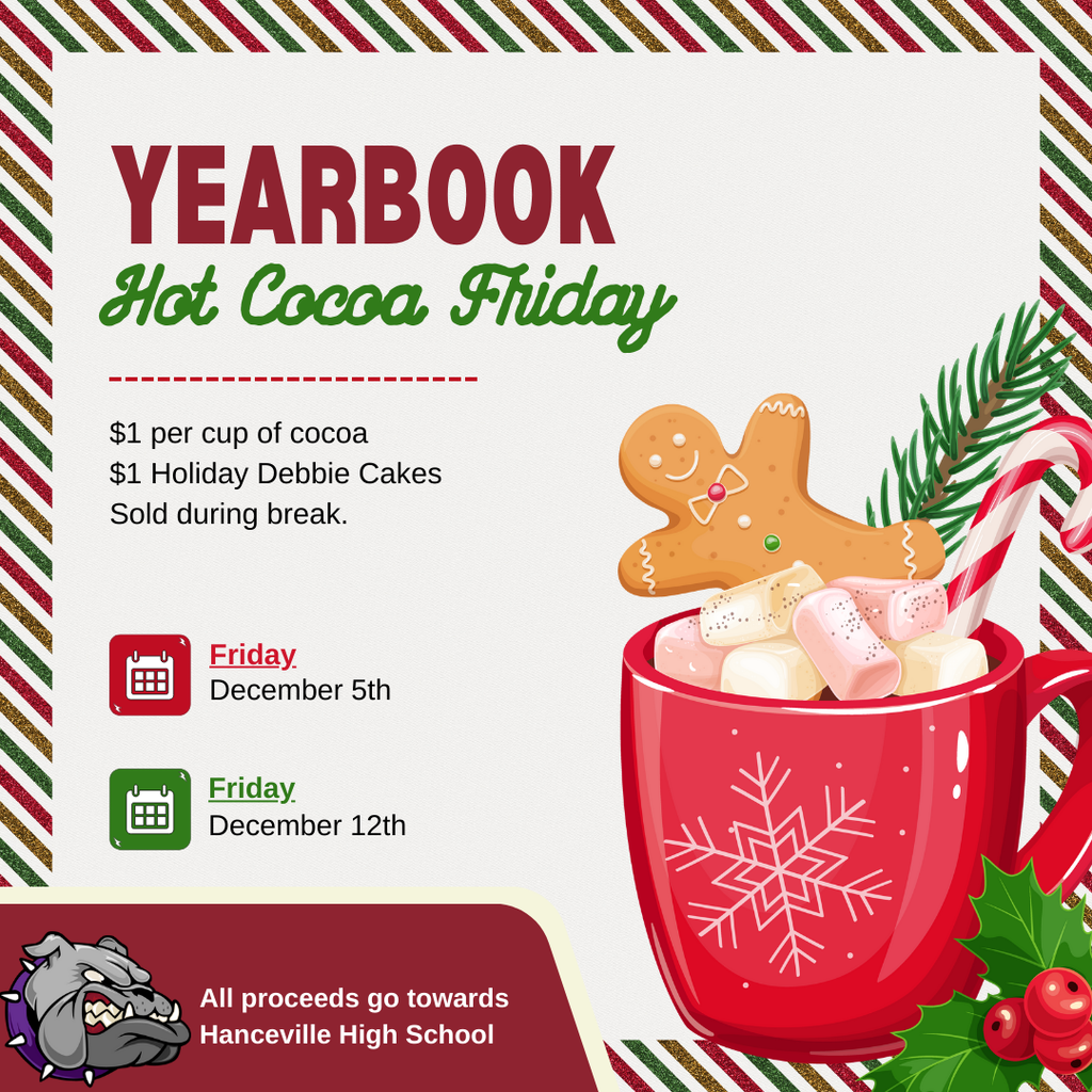 Yearbook Hot Cocoa Friday
