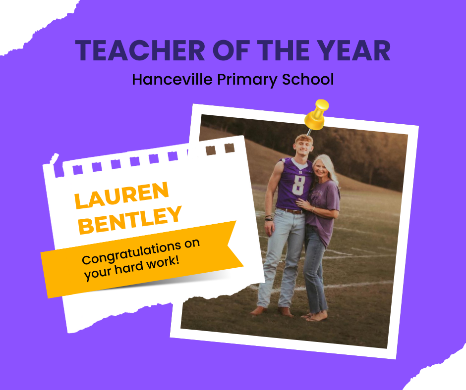 Teacher of The Year Facebook Post