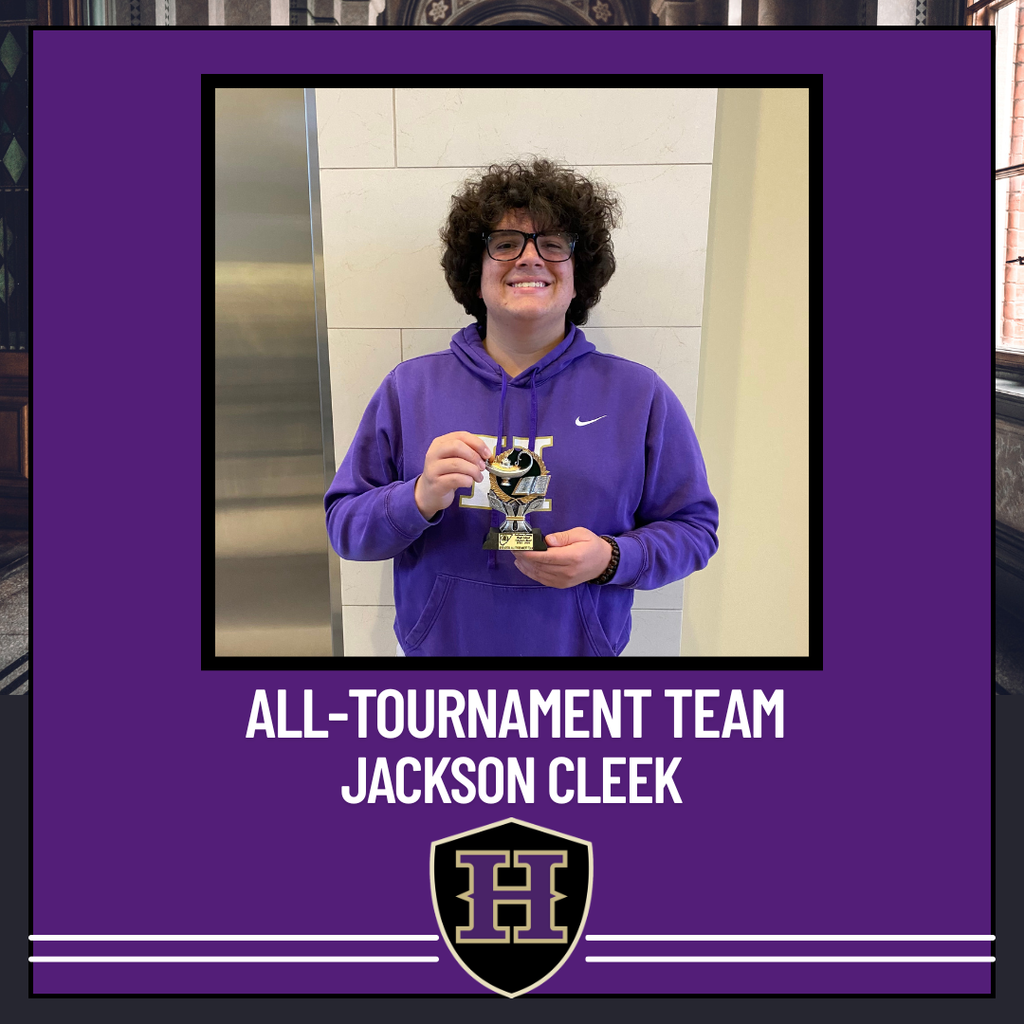 Jackson Cleek All-Tournament Team Cullman County Scholars Bowl 
