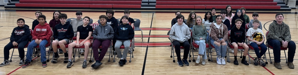 Group Picture of Spelling Bee Participates