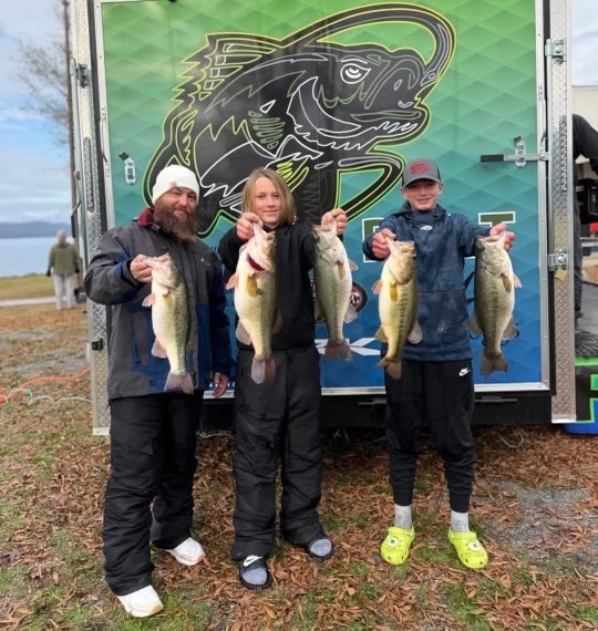 Winner of Fishing Tournament