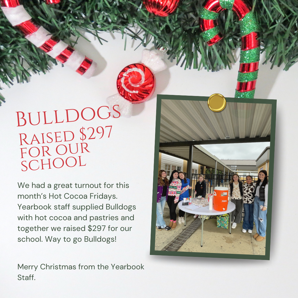 Bulldogs raised $297 for our school