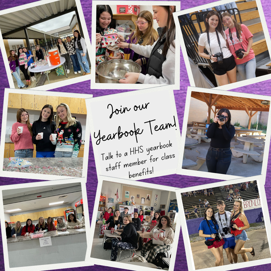 Yearbook recruitment ad