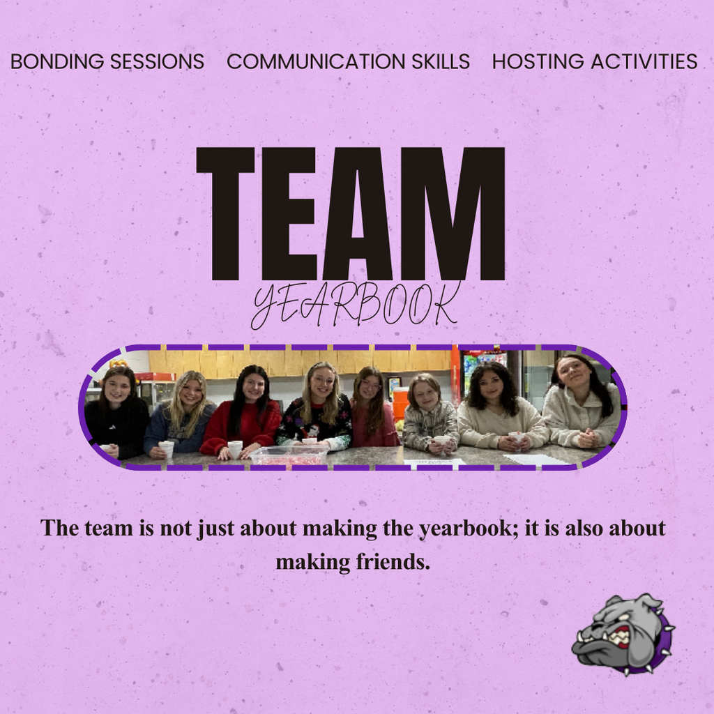 Yearbook recruitment ad.