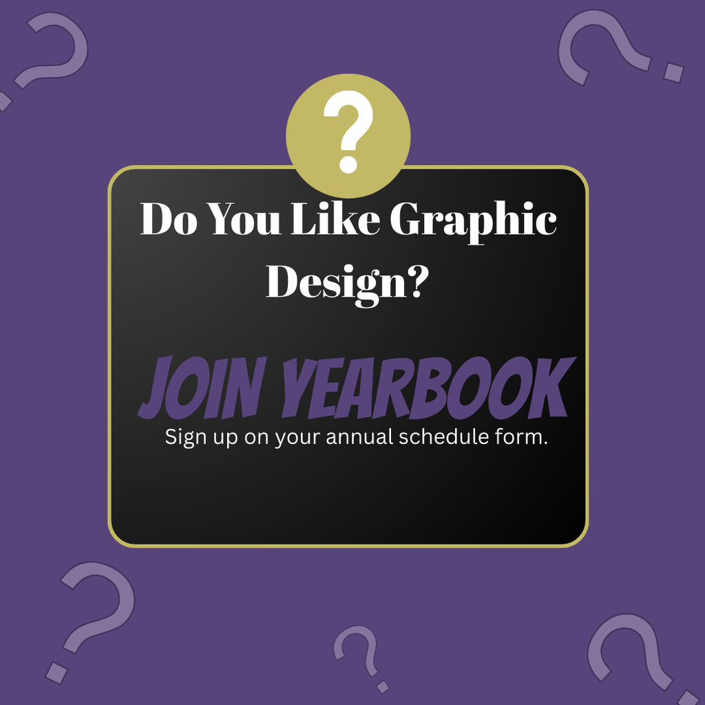 Yearbook Recruitment ad