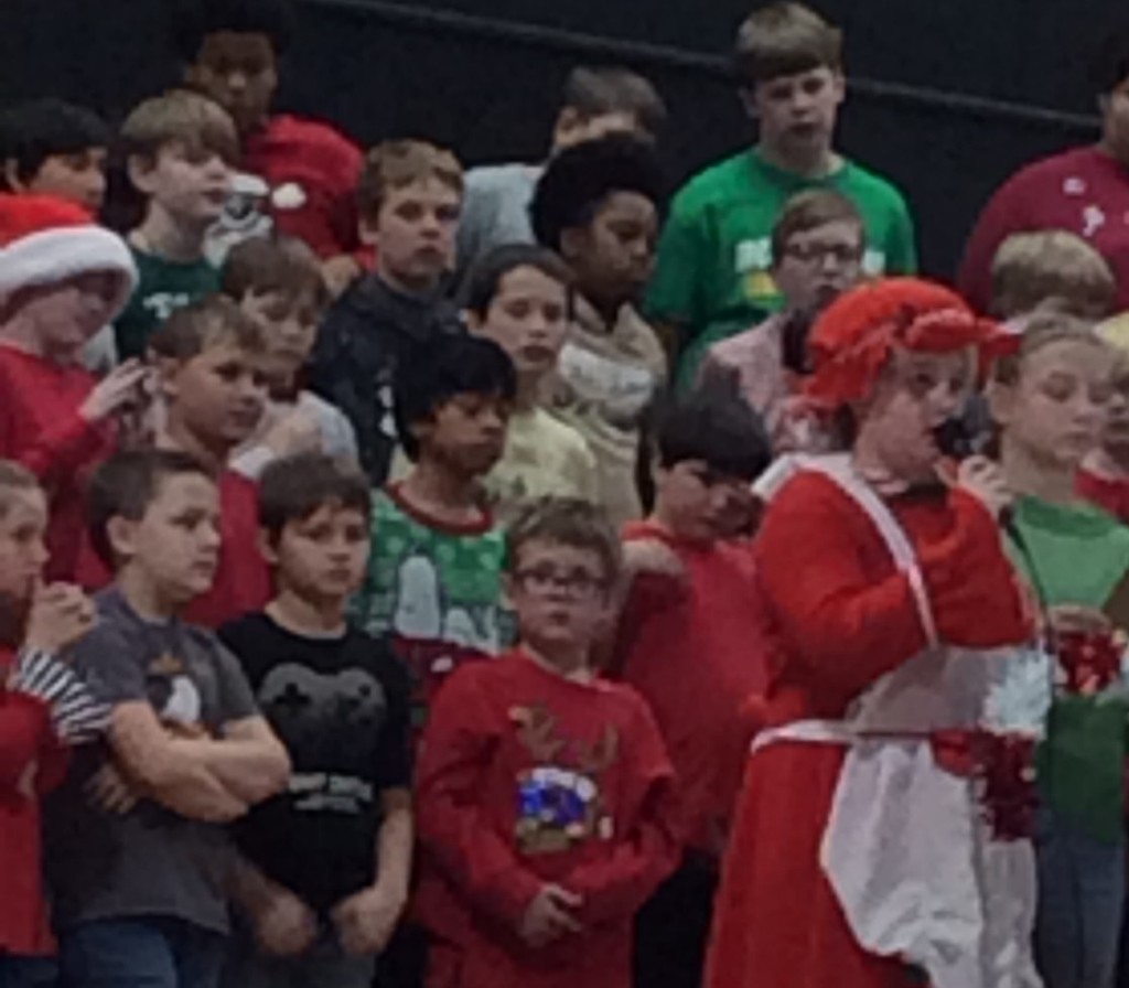 Elementary Choir Performance Dec 17th