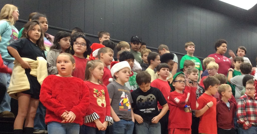 Elementary Choir Performance Dec 17th