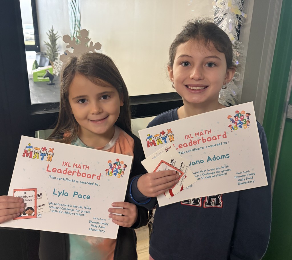 December IXL Winners