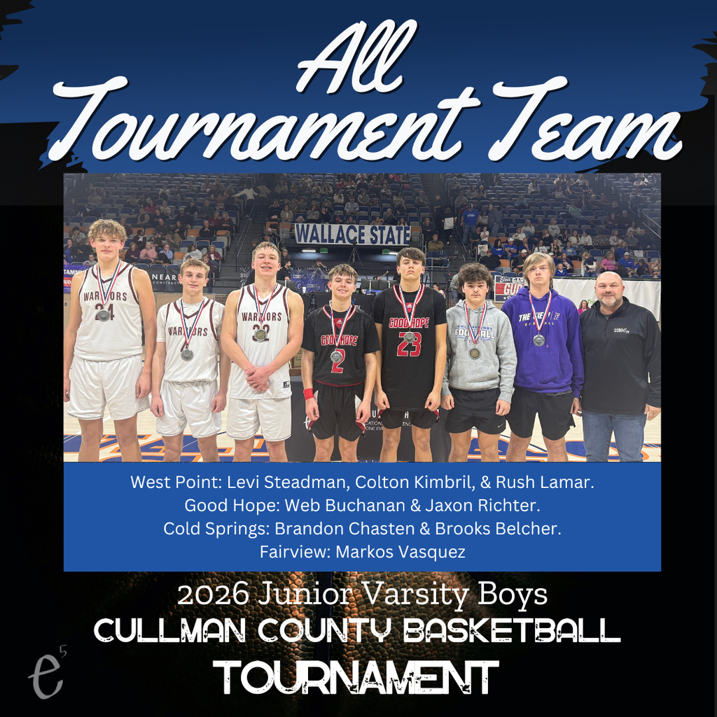 JV Boys All Tournament Team