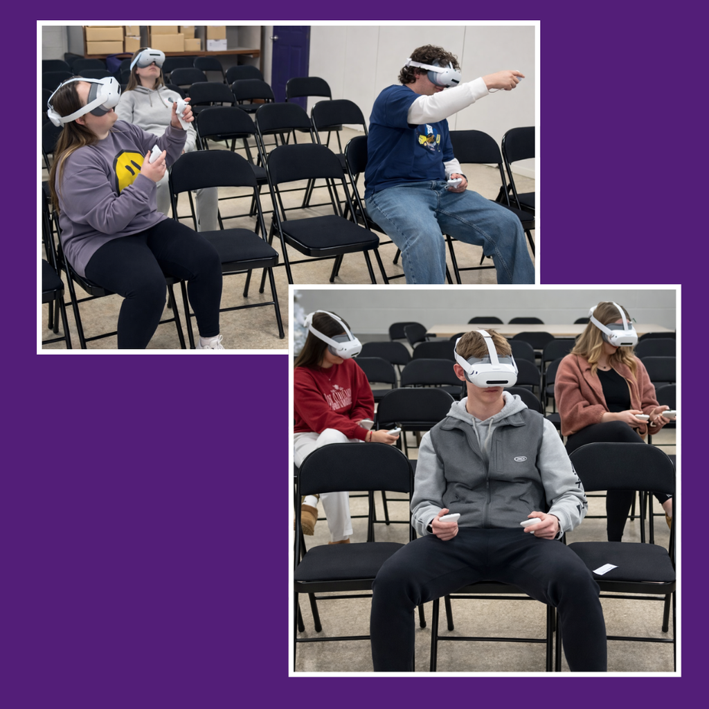 Students using VR headsets at HHS January 2026