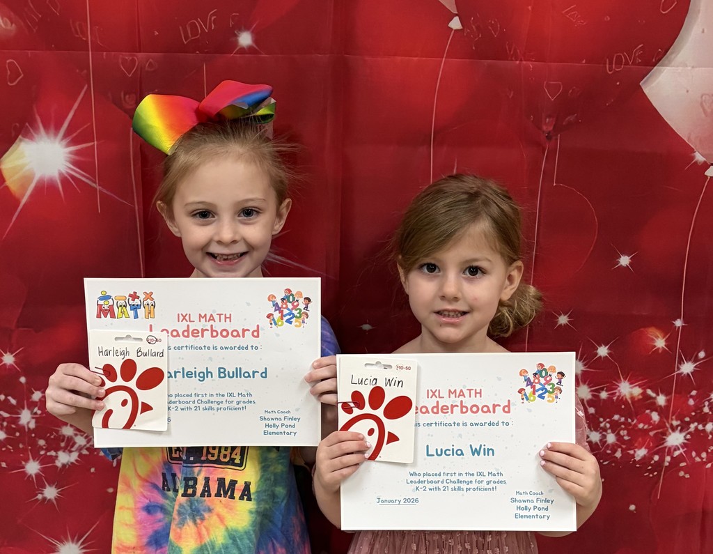 January IXL winners