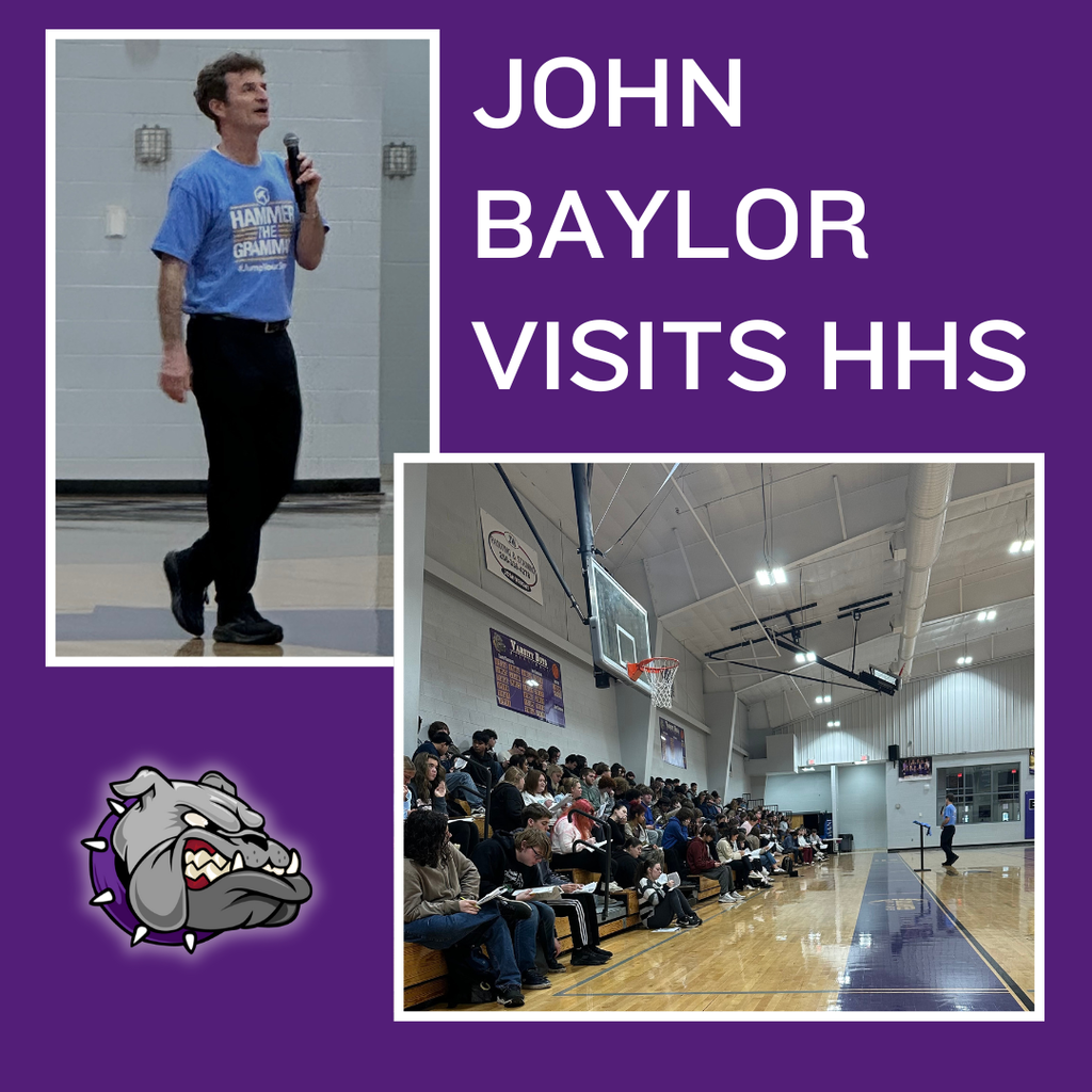 John Baylor visits HHS.