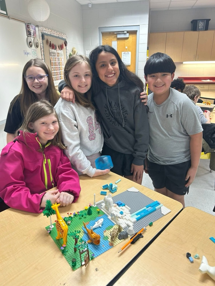 Application of habitats and biomes in 4th science. Lots of good conversations and creativity!