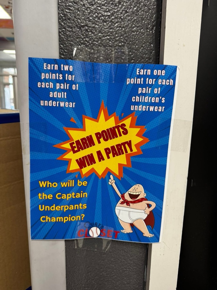 Wow!! 🤩 Intermediate families showed out! Thanks for helping fill these boxes for Curt’s Closet!