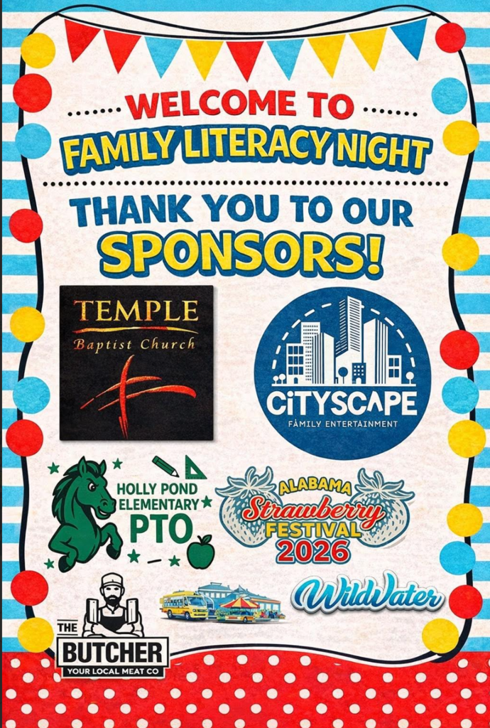 Family Literacy Night Sponsors