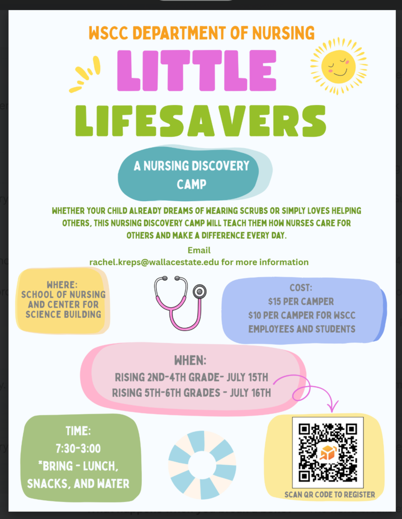 Nursing Camp for 2nd-6th graders