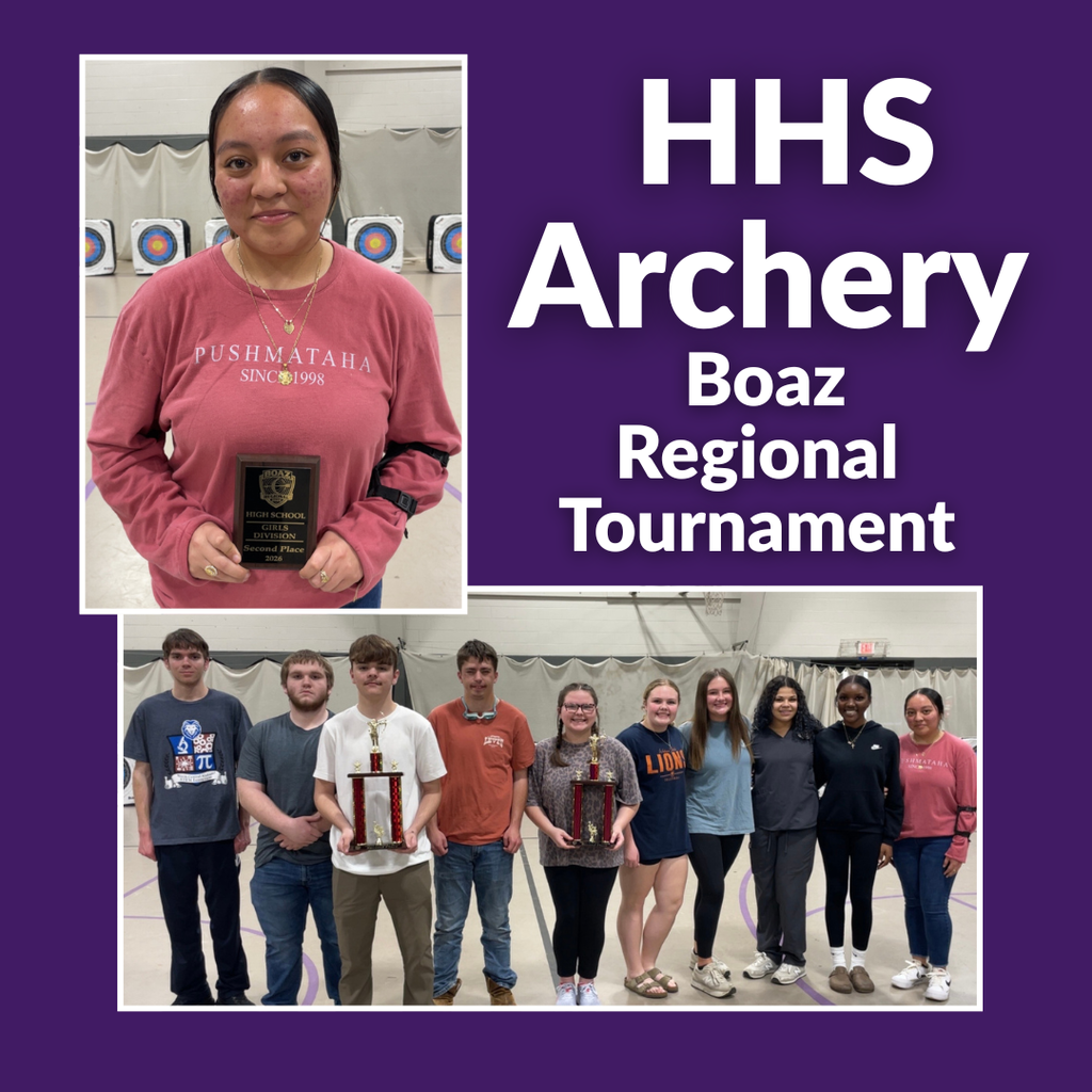 Archery 2nd Place at Boaz Regional Tournament 