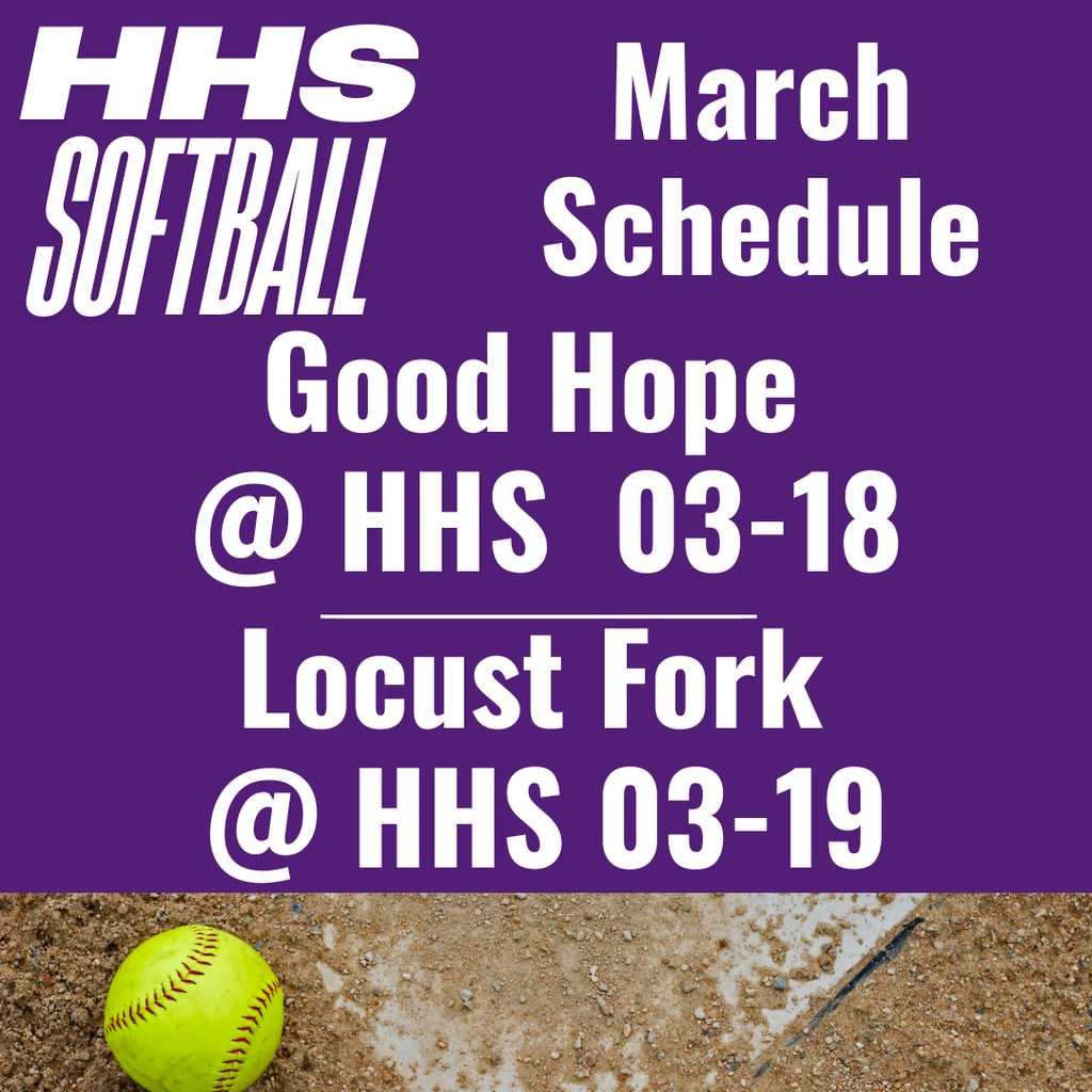 HHS Softball March 18-19