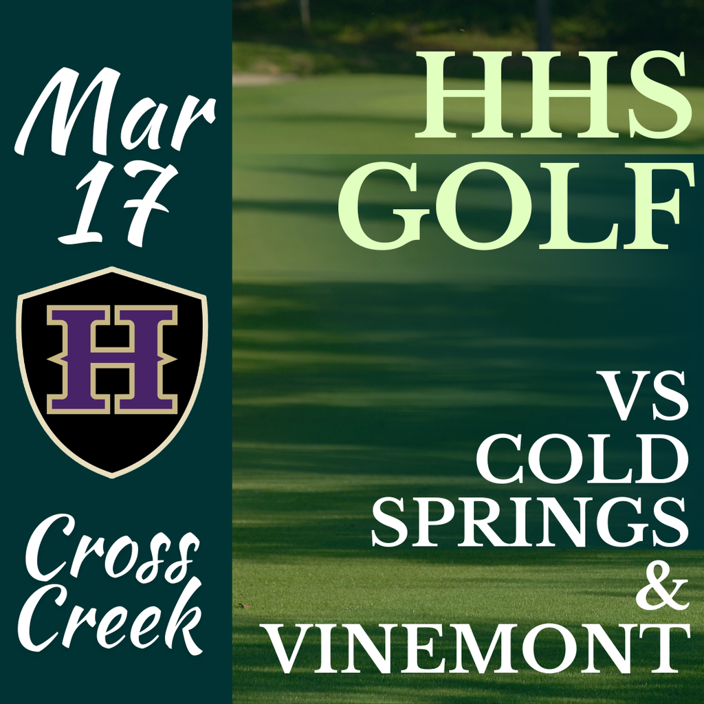 HHS Golf March 17
