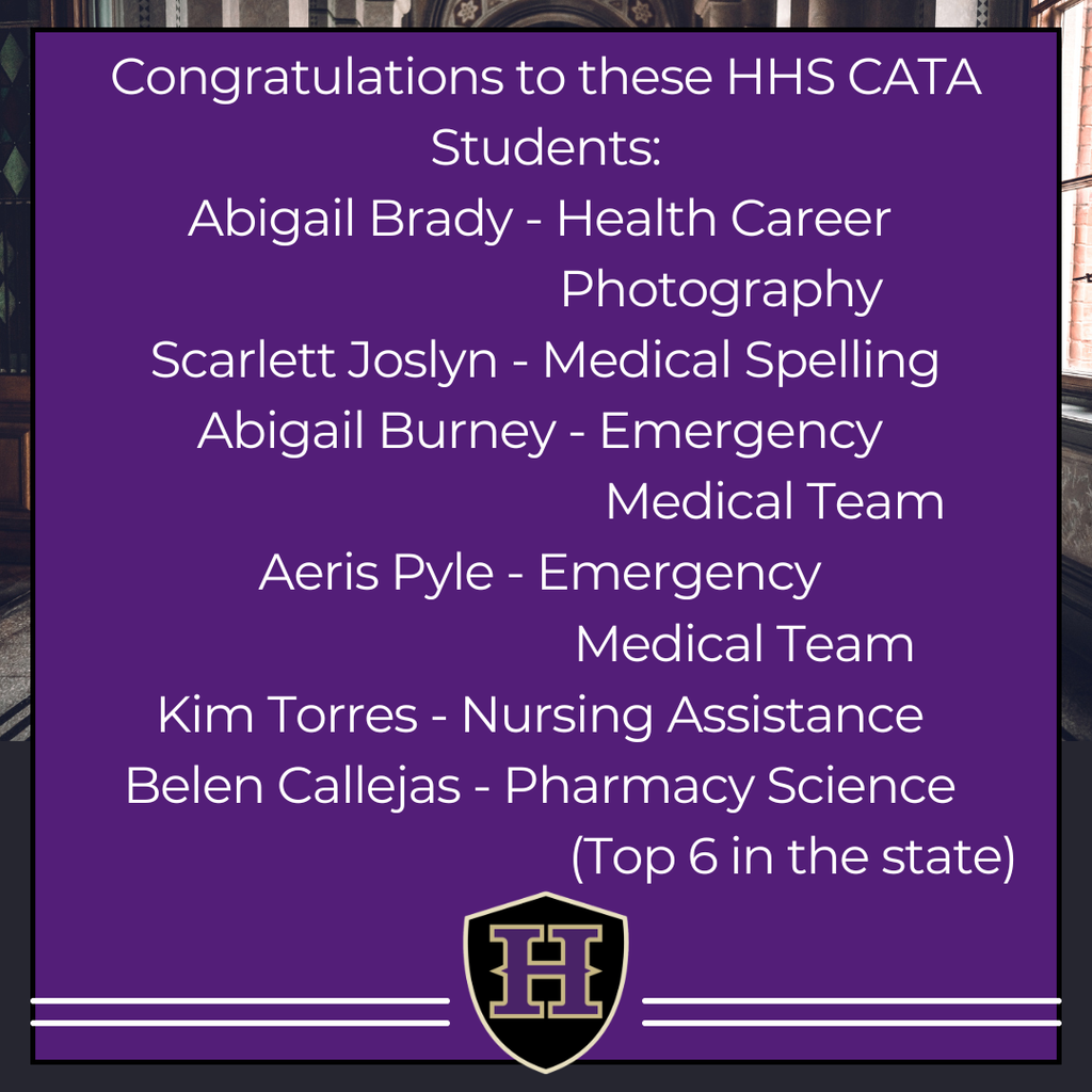 HOSA Awards Winners March 2026