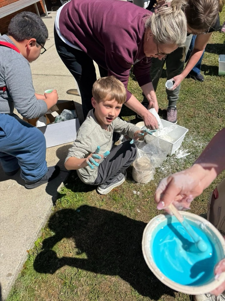 4th Grade oobleck in STEAM