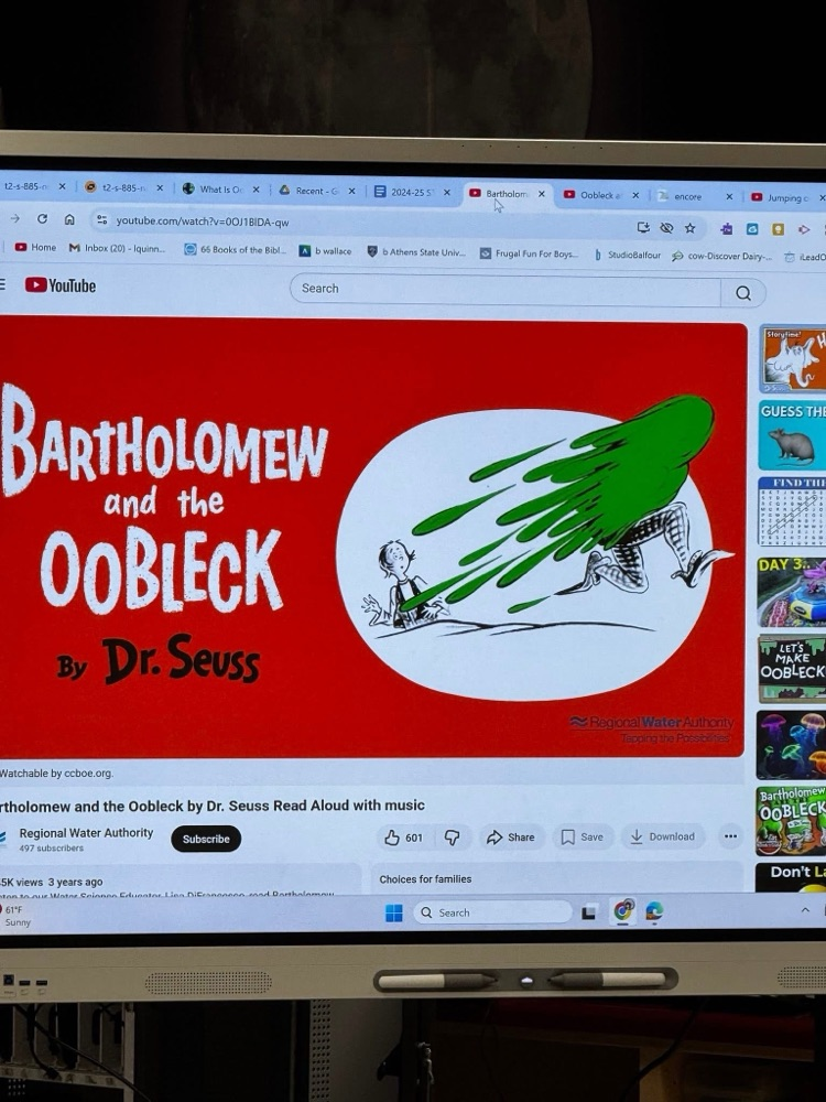 4th Grade oobleck in STEAM