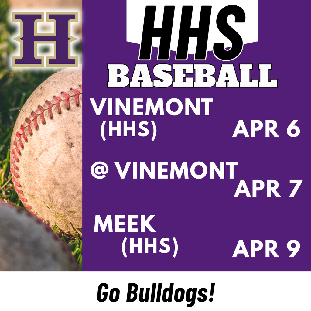 Baseball for April 6-9 2026