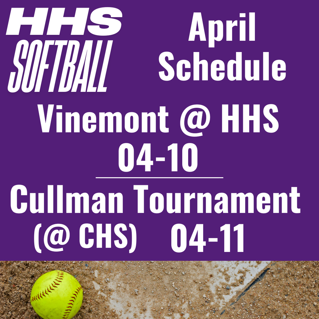 Softball for April 10 and 11 2026