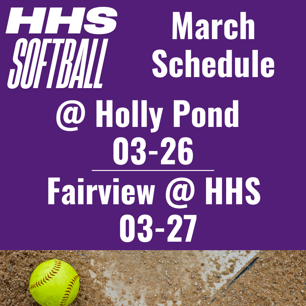 Softball for March 26 and 27 2026