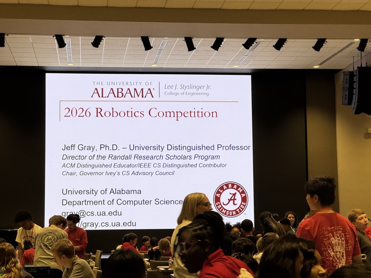 University of Alabama Robotics Competition 2026