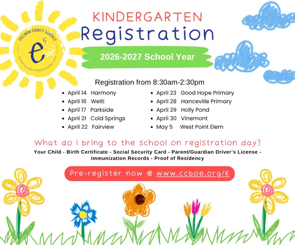 Kindergarten Registration