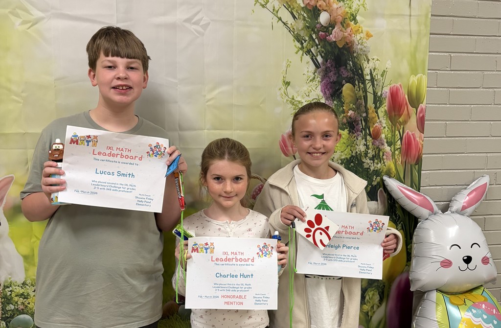 March IXL Winners