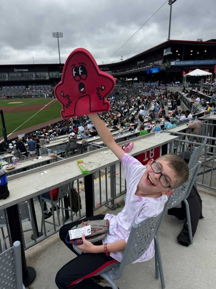 Great day at Toyota Field - Trash Pandas for WPI!  ⚾️ 🗑️ 🐼 ⚾️