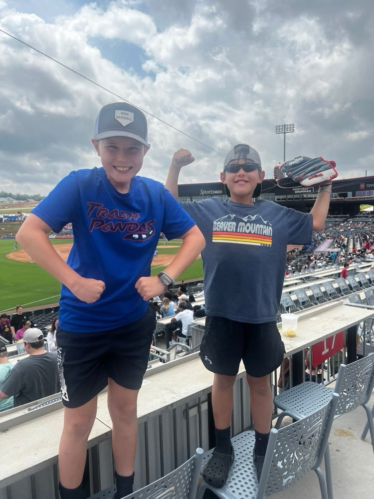 Great day at Toyota Field - Trash Pandas for WPI!  ⚾️ 🗑️ 🐼 ⚾️